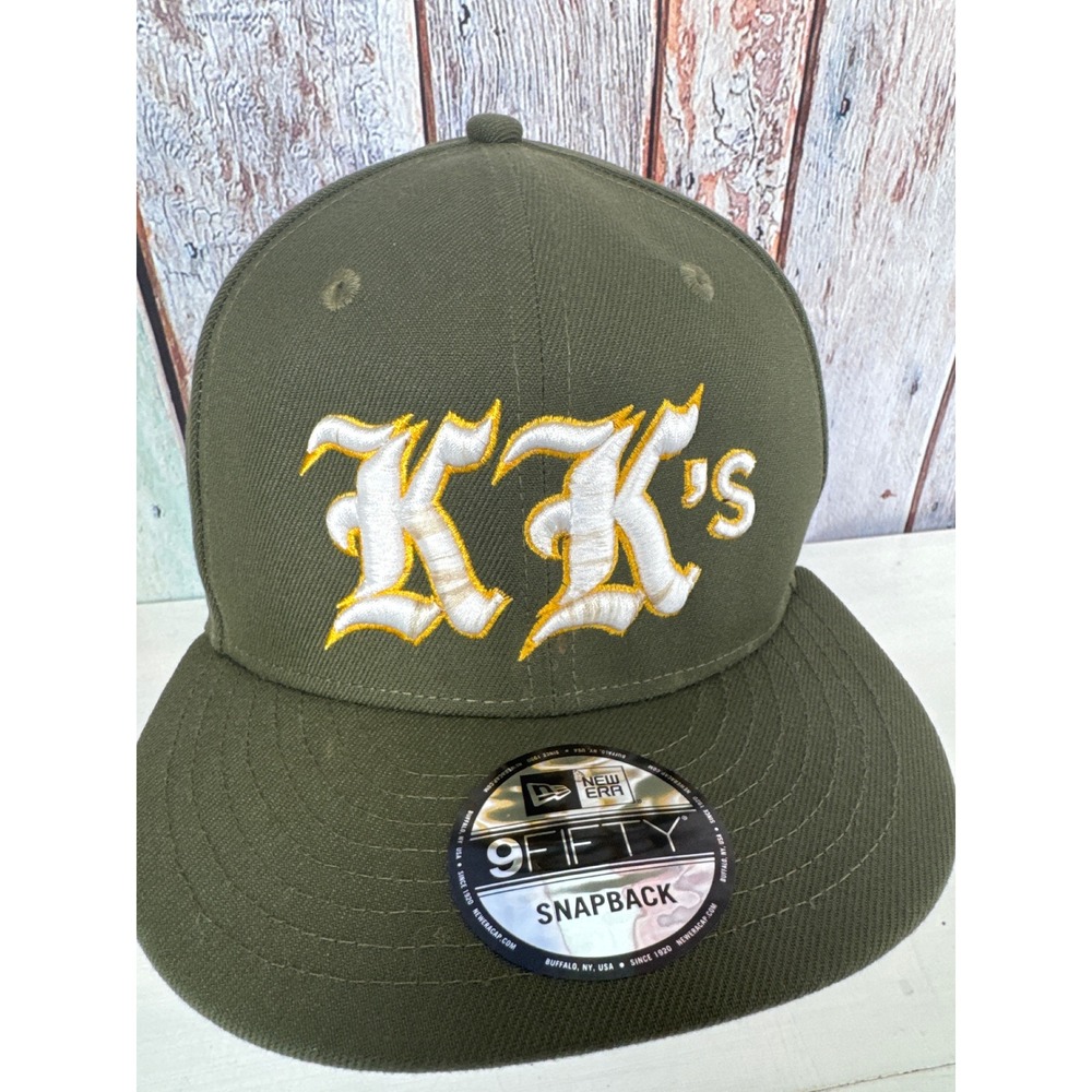 New Era 9FIFTY Snapback Hat Rare KK's Embroidered Logo Street Kush Cap King